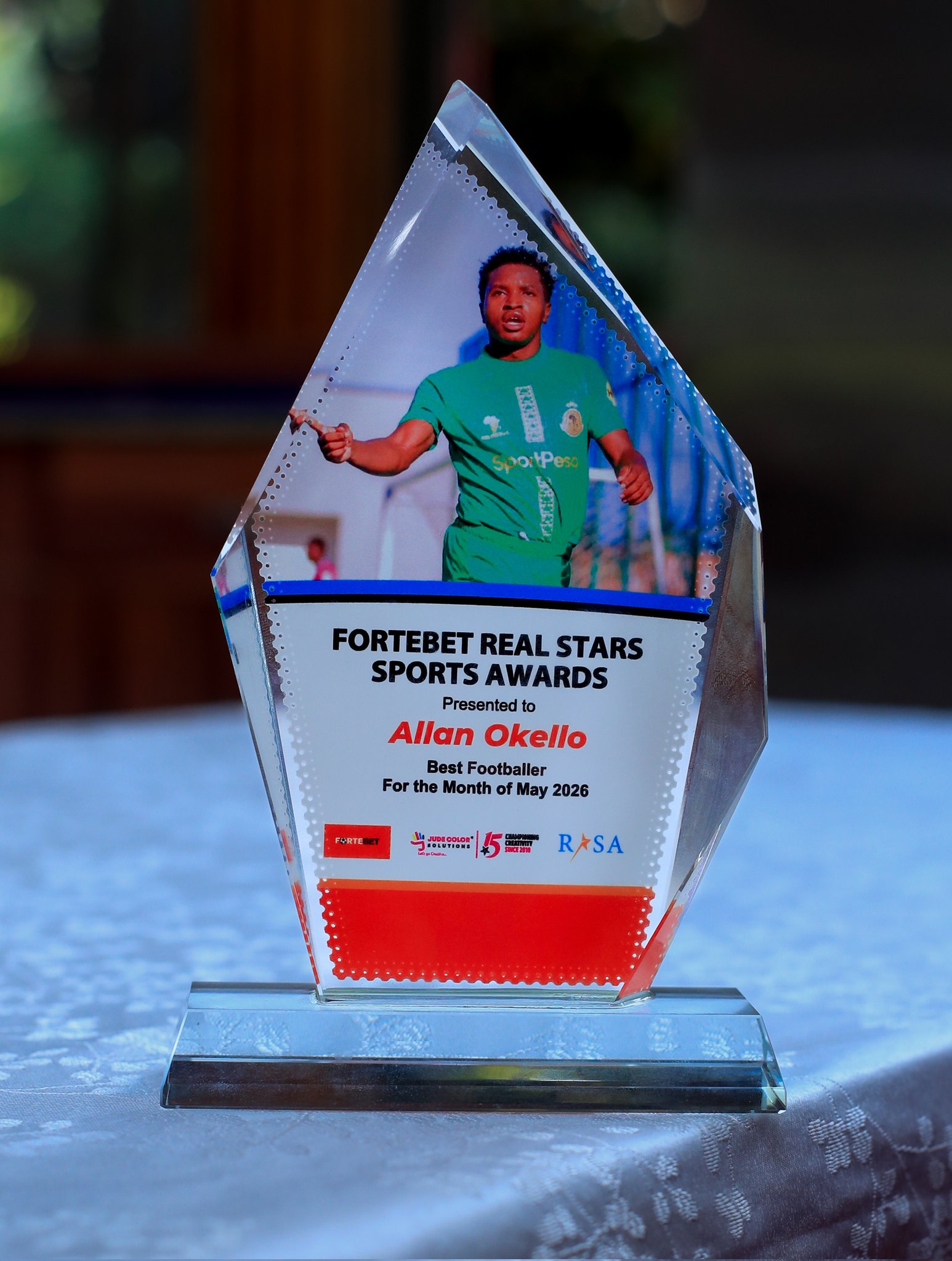 Fortebet Real Star Awards: Starboy Okello, Teenager Alvin Muhirwa among among May winners. 2